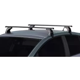 Střešní nosič Peugeot 207, 308, 3008, 407, 5008 černý zamykatelný