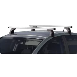 Střešní nosiče (příčníky) Green Valley Seat Leon hatchback od r.v. 2013- Alu hliníkový zamykatelný