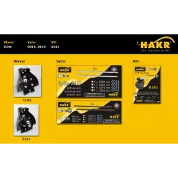 Nosič HAKR (Opel CORSA B/VITA 3 dv a 5 dv hatchback r.v. 93- 00) černý